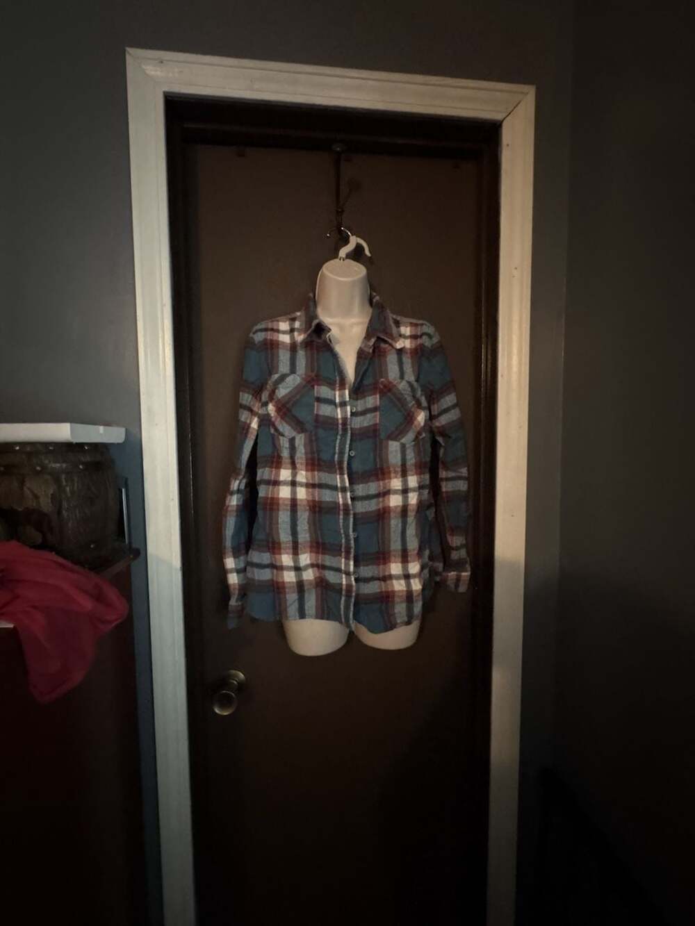 Natural Reflections Women's Long Sleeve Plaid Button-Up Flannel Shirt